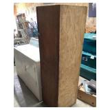 Wooden box 68 1/4 18 1/2 x 18 1/2 tall