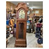 Grandfather clock 26 wide 17 deep 85 1/2 tall,