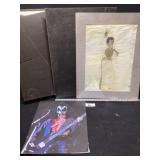 Drawings and paintings