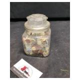Jar of buttons