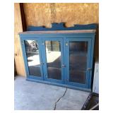 Three door cabinet 62, long 13 deep a