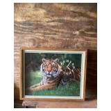 Tiger clock
