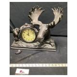 Moose clock, Rozen has damaged see photos