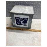 Anderson Erickson galvanized milk box