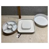 Lazy Susan serving trays