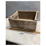 Wooden crate
