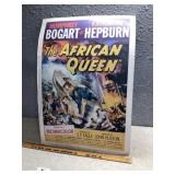 Cardboard, the African queen, movie advertisement