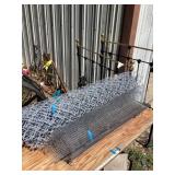 Chain-link fence unknown size