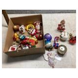 glass Christmas ornaments