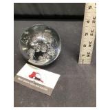 Blown glass paperweight