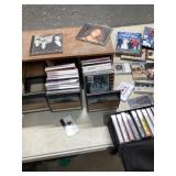 CDs and cassettes