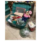 Tote of Christmas items