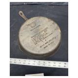 Cast-iron Wagner 10 1/2 inch skillet
