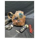 Leather tool bag