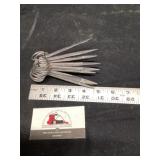 10. Stainless steel scissors.