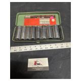 Half inch drive deep well socket sets standard