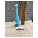 Fenton blue marble cabbage, rose, swung vace