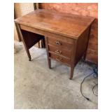 Childï¿½s desk,33 1/2 w 18 1/2 deep 27 1/4 x 27 tall