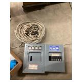 Yes, electrical boxes, wiring, and lights