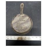 Wagner 6 1/2 inch skillet
