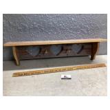 Wood shelf