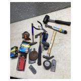 Roofing, hatchet and miscellaneous tools