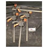 Approximately 19 inch bar lamps