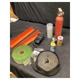 Vintage lawn chair strapping