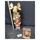 Moose holiday decorations