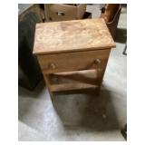 Side table 19 x 12 x 25 1/2