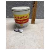 Dubuque lard tin