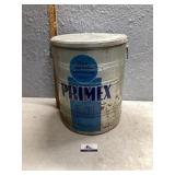 Primex vegetable shortening can