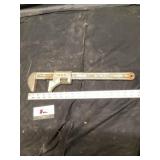 Diamond tool and horseshoe Company, 18 inch wrench