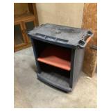 Plastic rolling cart