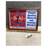 Kay Dee mineral, and protein block advertising