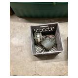 Milk crate, and electrical motors untested