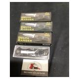 Three Delta Ranger pocket knives new old stock