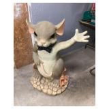 Heavy Rozen 39 inches tall mouse figurine