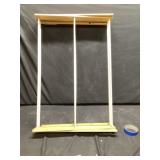 Folding clothes drying rack