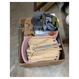 Weatherstripping and dowels