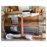 Table missing one leg and Slate