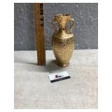 Dixon art studio 22 karat gold drip  vase