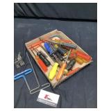Screwdrivers and Allen wrenches