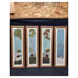 Warren Kimball signed prints 9 3/4 x 31"