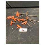 T handled torque wrenches