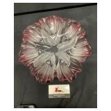 Mikaï¿½sa pink and white lead crystal