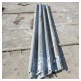 5 Pieces Guardrail 13.5 Ft