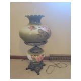 Vintage hurricane lamp