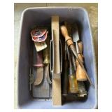 Wood chisels and misc