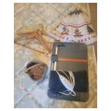 Heating pad, cutter, tree skirt & misc